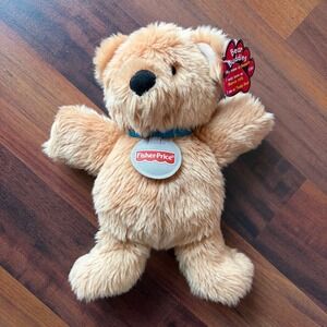 Fisher-Price Bear Buddies Bennett Tan Teddy Bear Plush 2003 G3392 H2955 Asst NWT